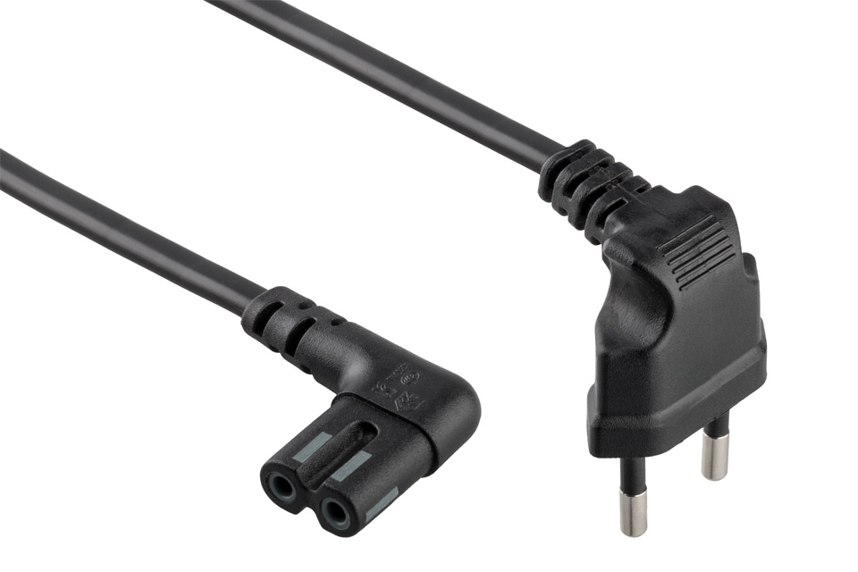 bandage Monograph diskret Power cable for SONOS with angled connector, black