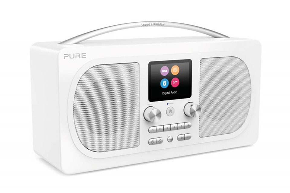 Pure Evoke H6 DAB+ radio, white