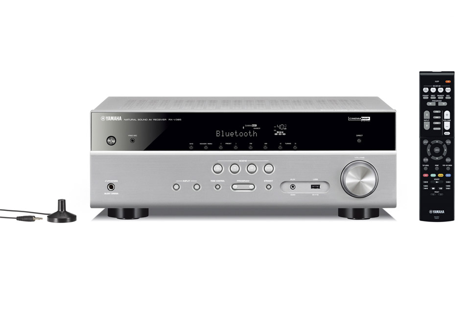 Yamaha Rx V385 5 1 Surround Receiver Alu Titan