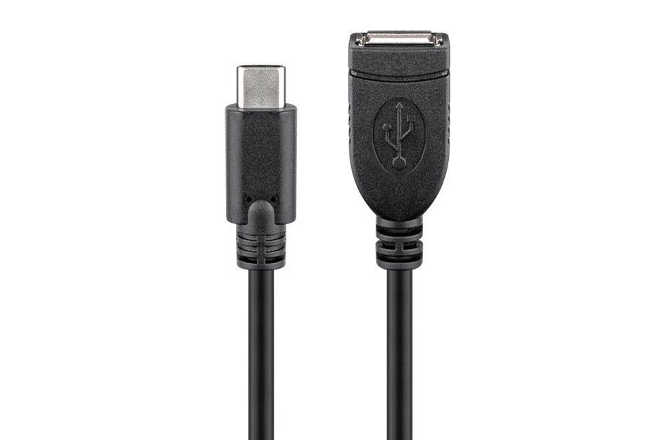 Goobay USB-C forlængerkabel (USB C han – A