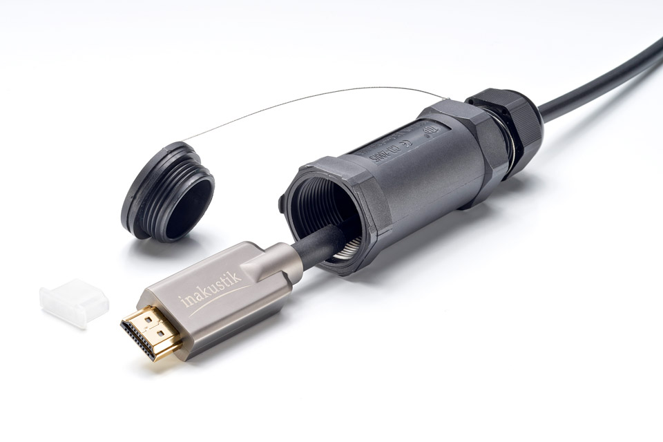 hoffelijkheid Bandiet Verleiden Inakustik Profi HDMI 2.0 armoured cable