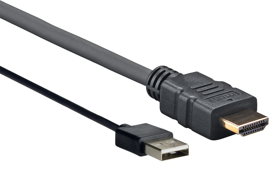 Venlighed manuskript pie Vivolink Pro HDMI cable with USB 2.0 A/A