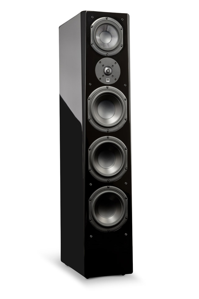 SVS Prime Pinnacle Tower floor speaker, black highgloss