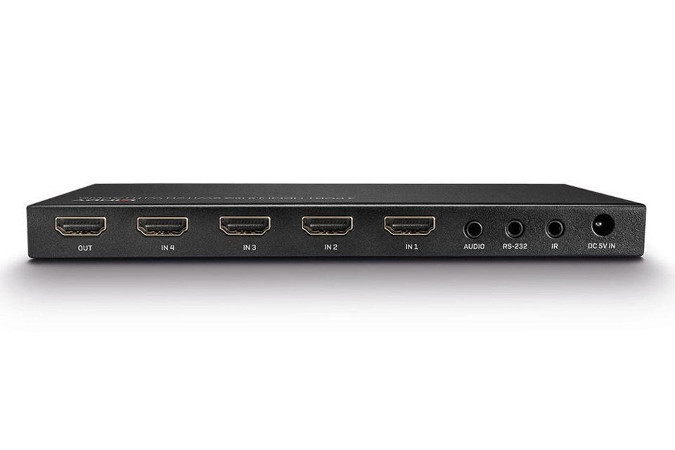 Lindy 3-way HDMI 2.0 UHD switch (3 in - 1 out)