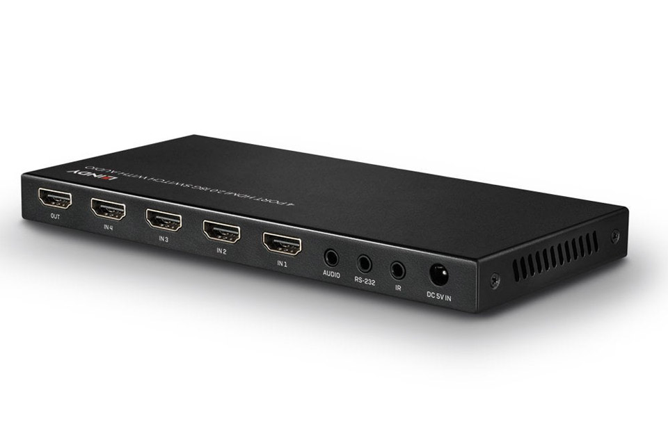 4 Port HDMI 2.0 switch with Audio