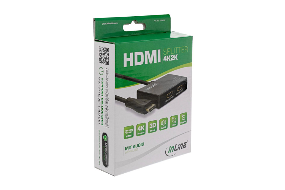 HDMI splitter with cable in 2