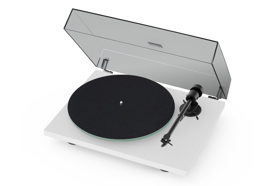 Pro-Ject T1 turntable, white satin