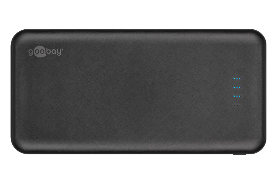 Goobay Slimline USB Powerbank, 10.000 mAh