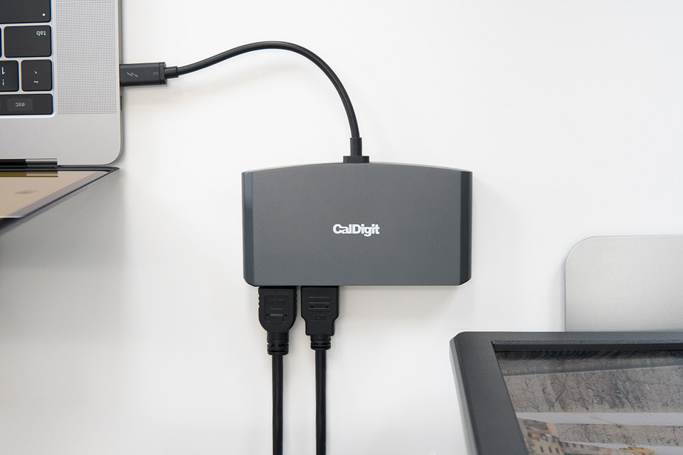 CalDigit Thunderbolt 3 mini dock (Dual HDMI, RJ45, USB etc.)