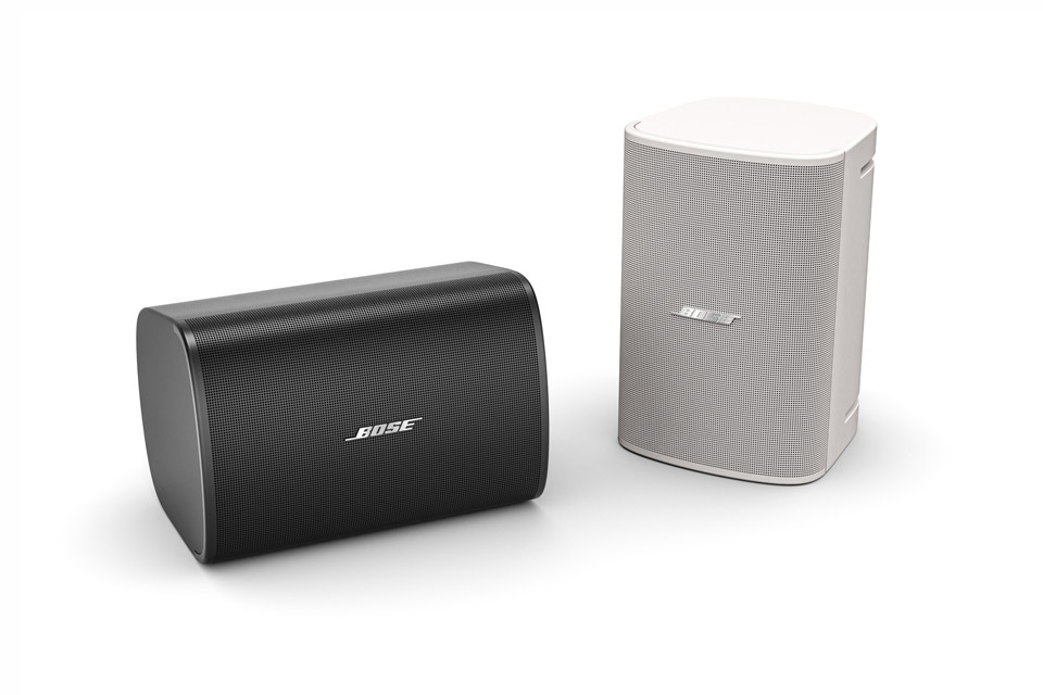BOSE Pro DesignMax DM6SE on-wall speaker, white, 1 pair