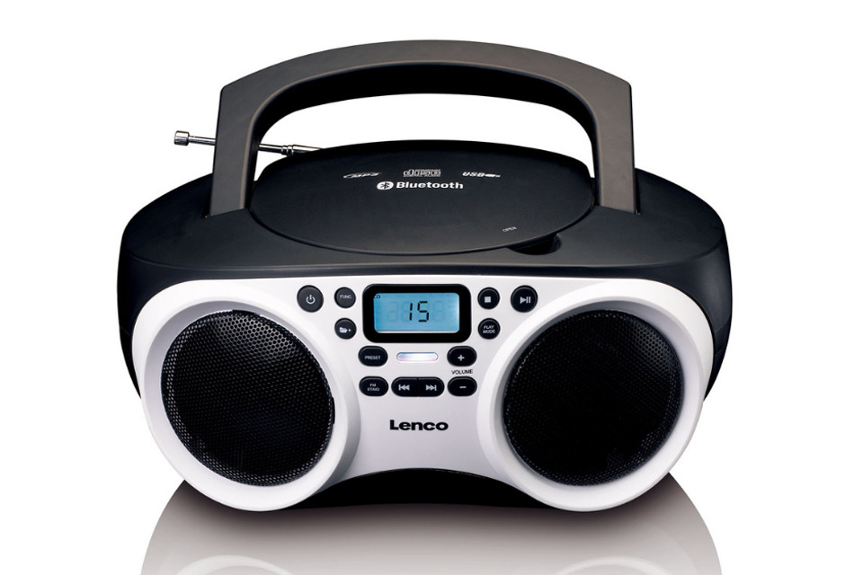 Lenco SCD-501 portable FM radio with CD