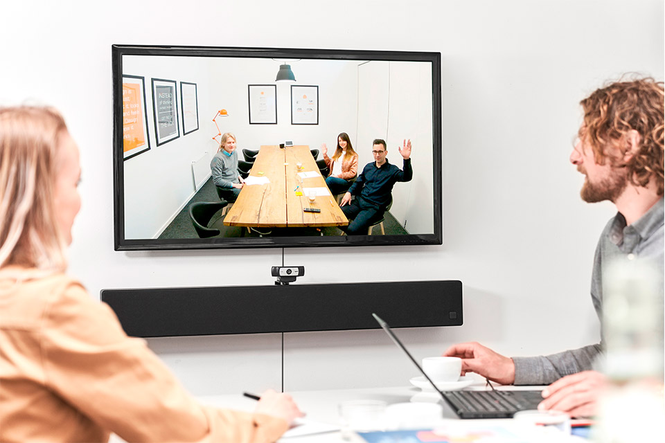 Neets Collabo conference soundbar with camera