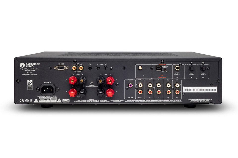 Cambridge Audio CXA61 stereo amplifier