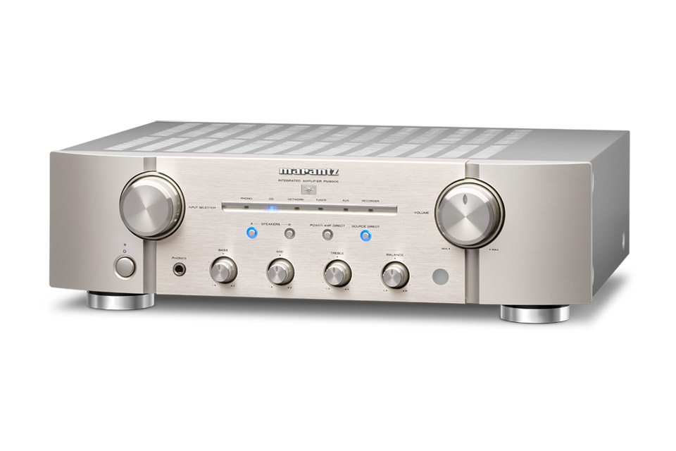 Marantz PM8006 stereo amplifier, silver