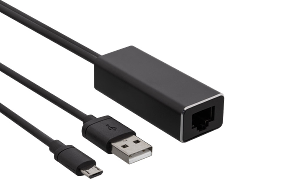 Ethernet-adapter for ChromeCast