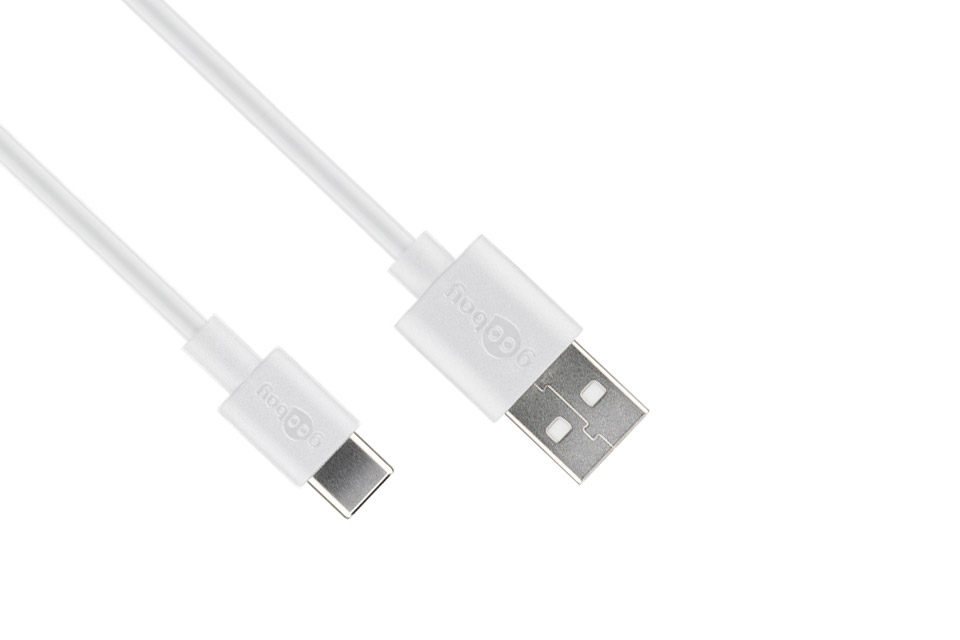 Cables USB Accsup CABLE USB-C VERS USB-C 2M BLANC - CAB USBC/USBC 2M WH