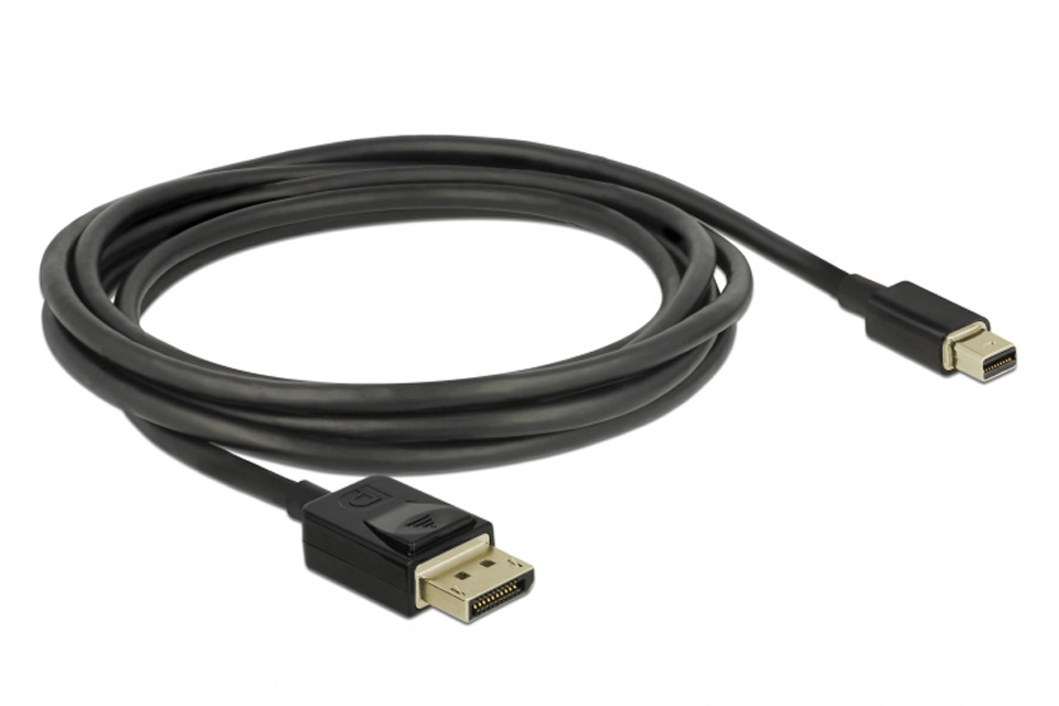 DELOCK 84927: Câble Mini DisplayPort vers DisplayPort 8K 60 Hz 1 m chez  reichelt elektronik