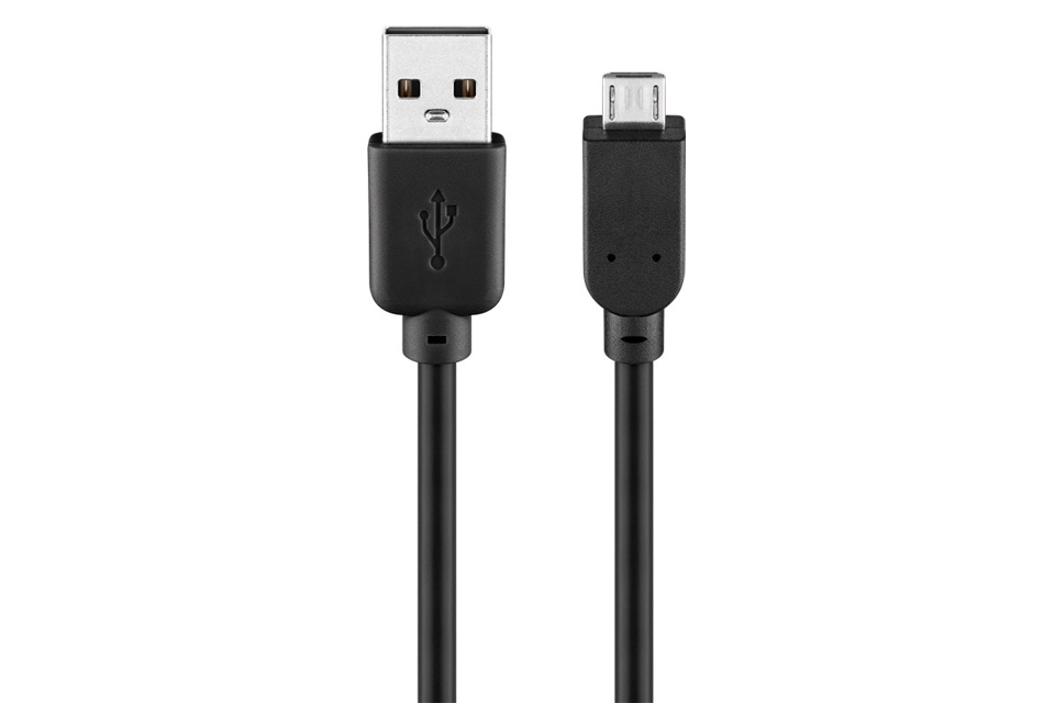 Goobay Micro kabel (USB A – Micro Sort