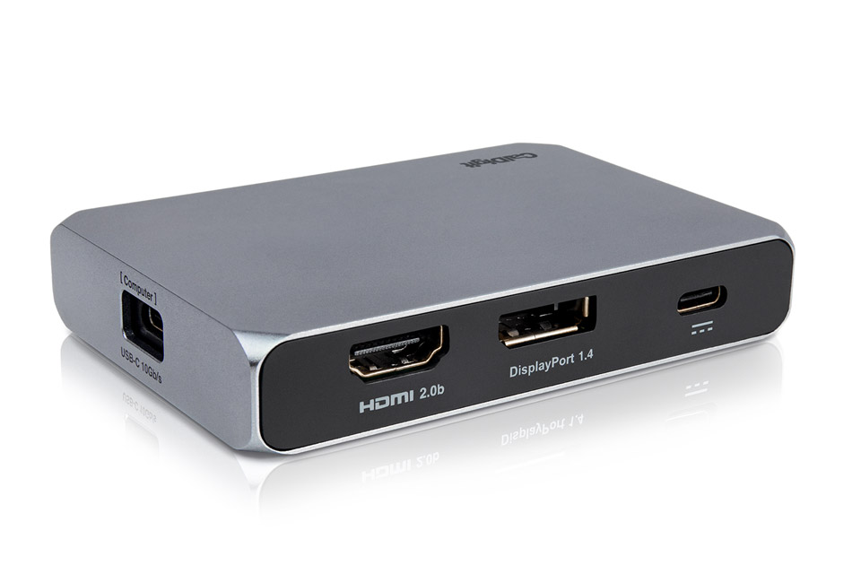 CalDigit USB-C SOHO dock (HDMI, Displayport, etc.)