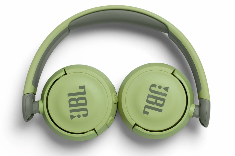 bent kobling om JBL JR310BT on-ear Bluetooth hovedtelefoner til børn