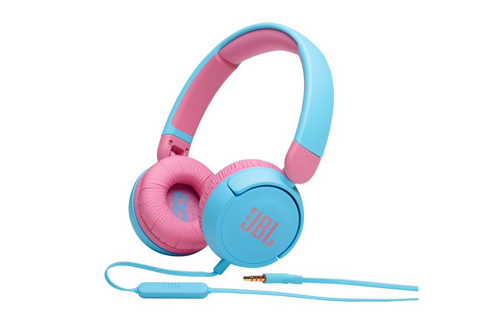 JBL JR310 headphones, blue