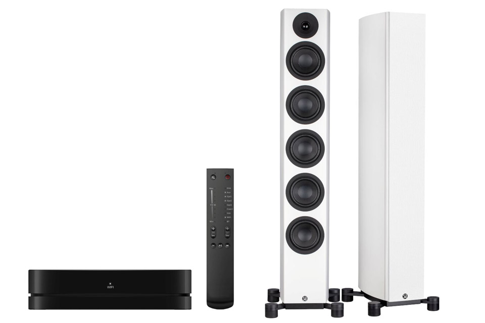 System Audio Legend 60 incl. stereo hub, white