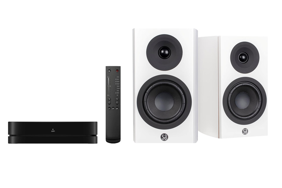 System Audio Legend 5 incl. stereo hub, white