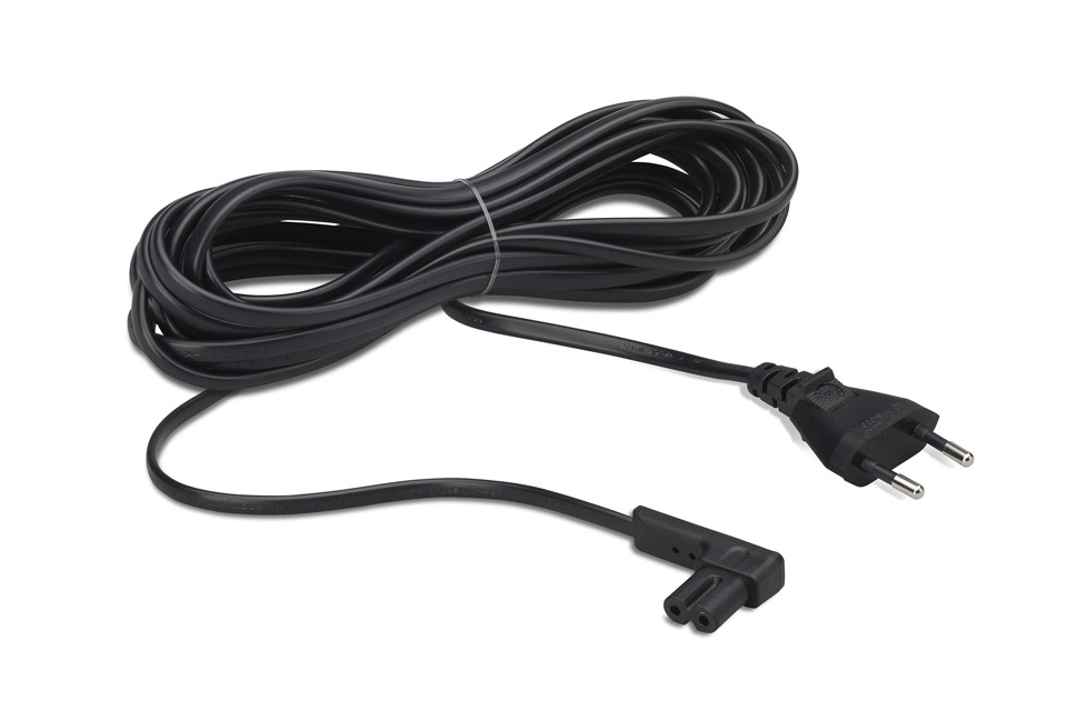 podning billede smal Flexson power cable for SONOS, black