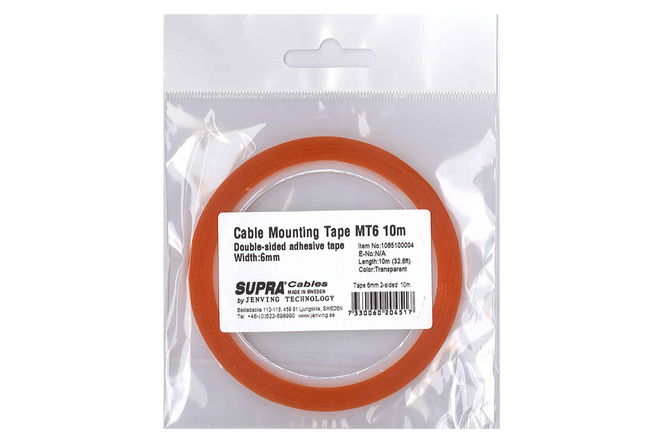 kabel monterings tape, 6 mm.