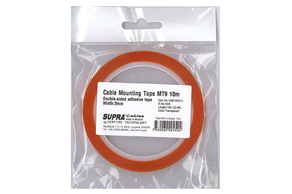 SUPRA cable mounting tape, 9 mm.
