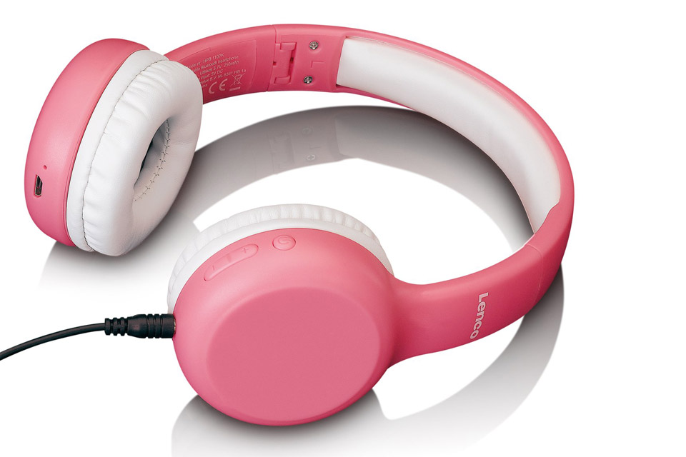 Lenco HPB-110BU Auriculares Inalámbricos Bluetooth para Niños Azules