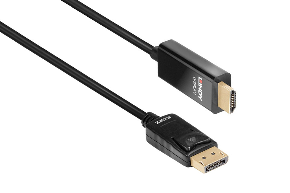 Lindy Displayport to HDMI 4K HDR adapter cable