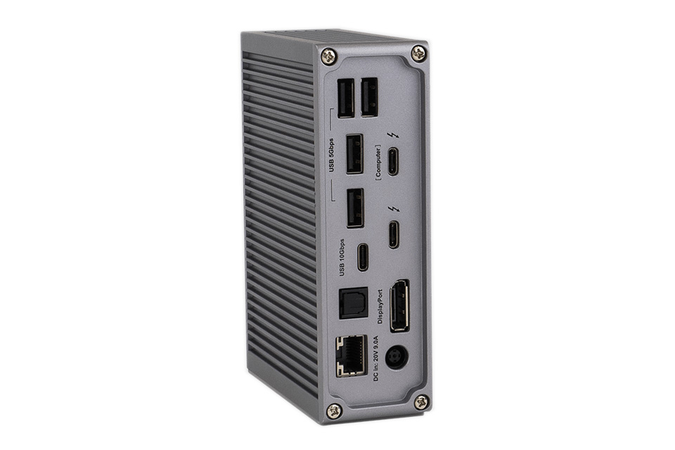 CalDigit Thunderbolt Station 3 Plus (Displayport, USB, RJ45 etc.)