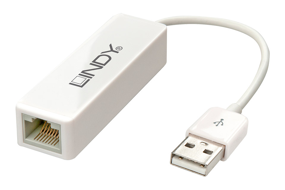 Lindy USB-A to RJ45 network adaptor