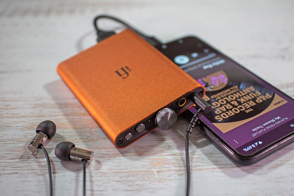 iFi Audio HipDac 2 portable headphone amp and DAC