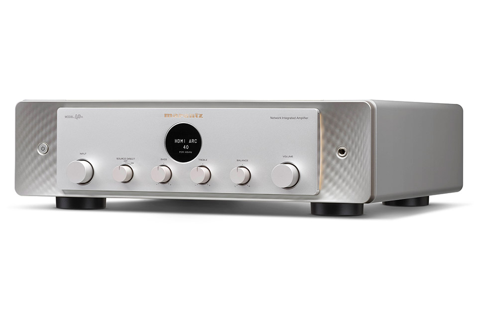 Marantz Model 40n stereo amplifier, silver