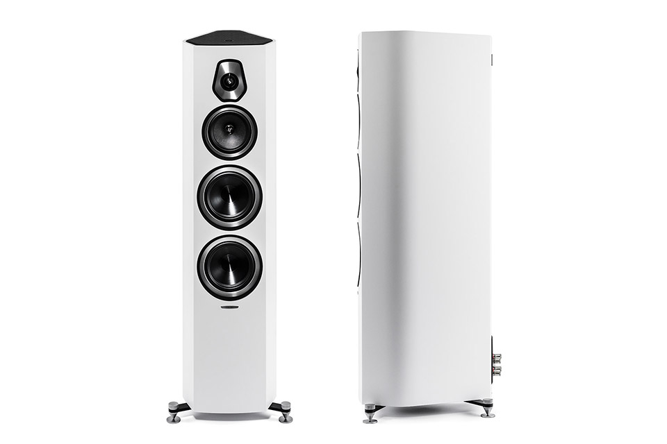Sonus faber Sonetto V floorstanding speaker - White
