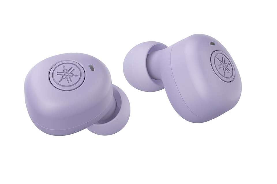 Yamaha TW-E3B in-ear headphones, purple