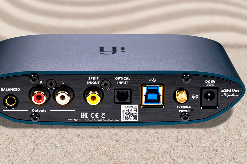 iFi Audio ZEN DAC Desktop USB DAC and headphone amplifier at