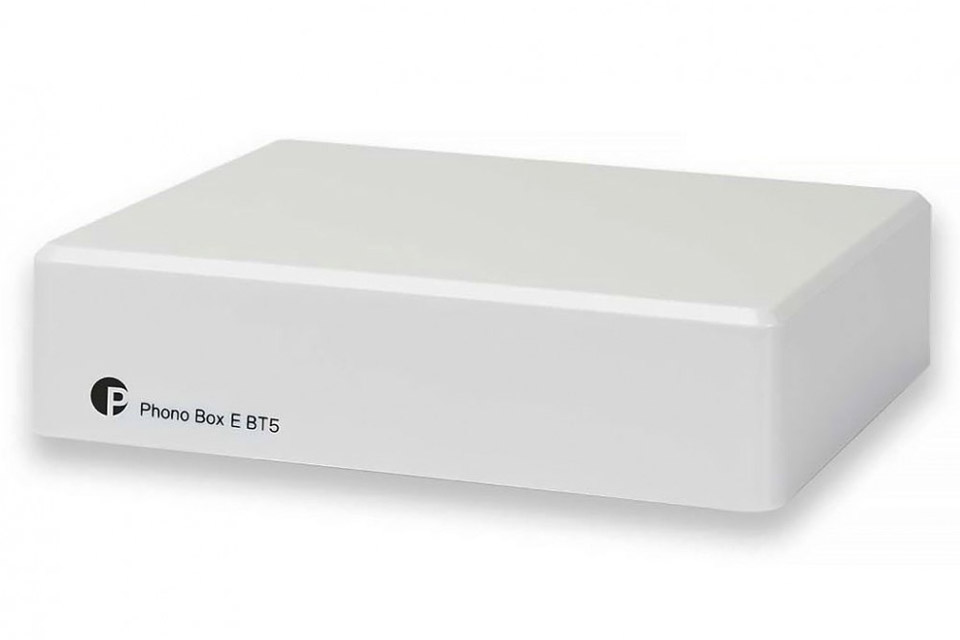 Pro-Ject Phono Box E BT 5 RIAA amplifier (MM) with Bluetooth - White