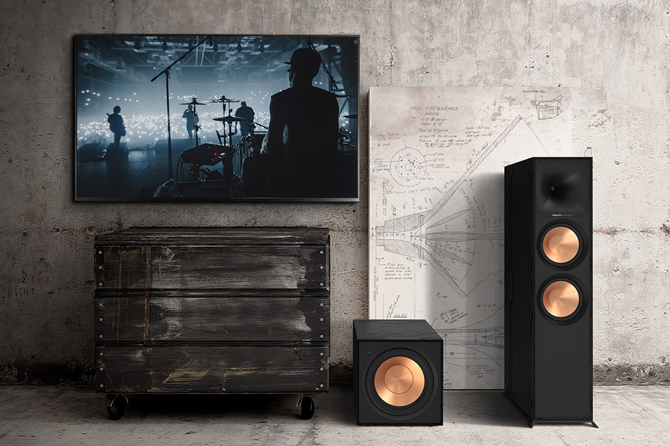 Klipsch R-101SW active subwoofer, 10 inches driver -  Lifestyle