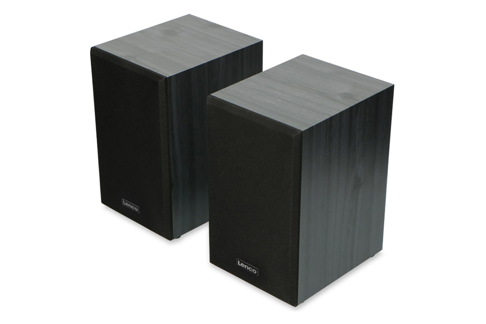 Lenco LS-300 turntable with separate speakers (15 Watt) -  Speakers
