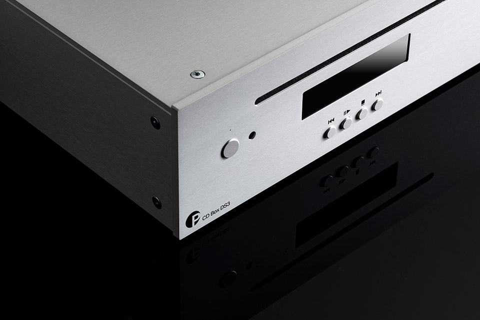 Pro-Ject CD Box DS3 High-End CD player - Silver lifestyle