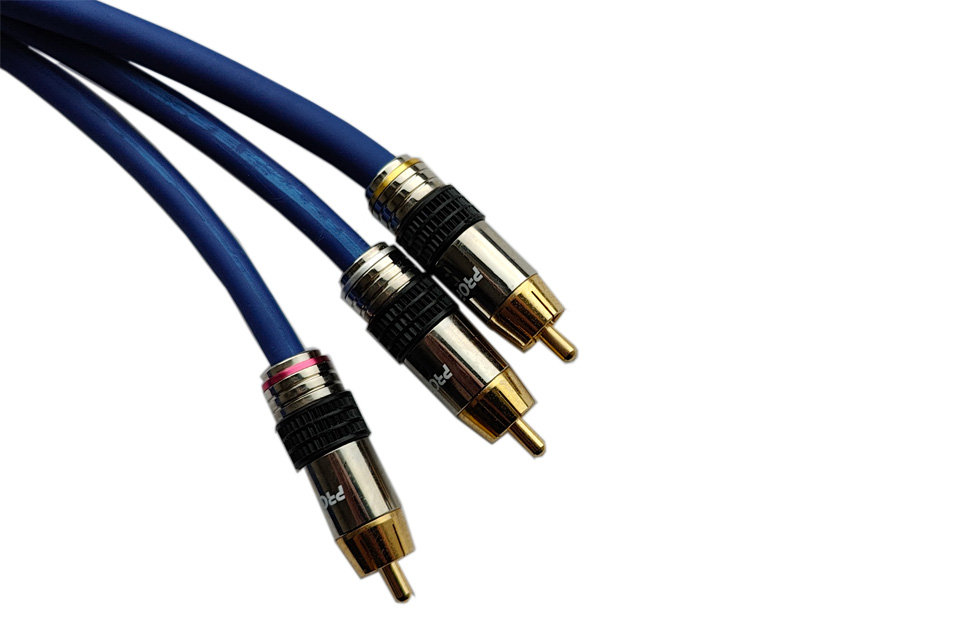 ProfLine Komposite video og audio kabel
