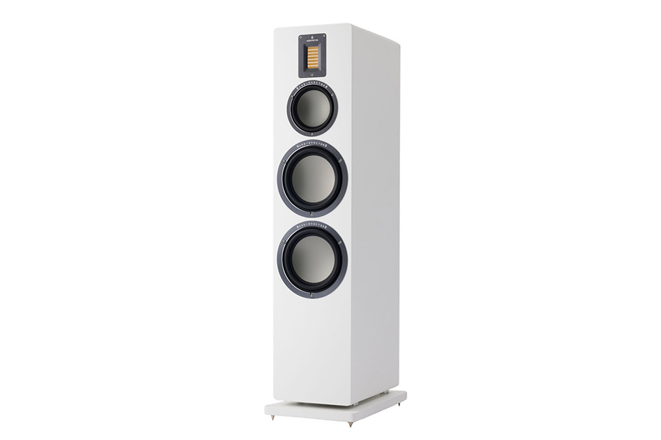 Audiovector QR7 floor standing speaker, white