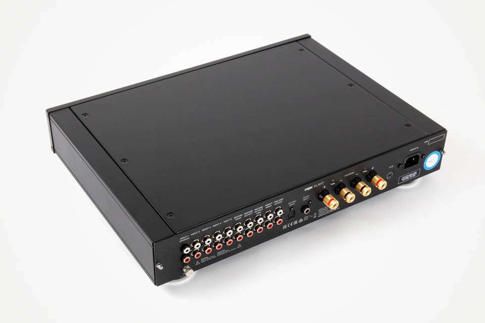 Rega Elicit MK5 amplifier (2x 105W, 8 Ohm) - Back