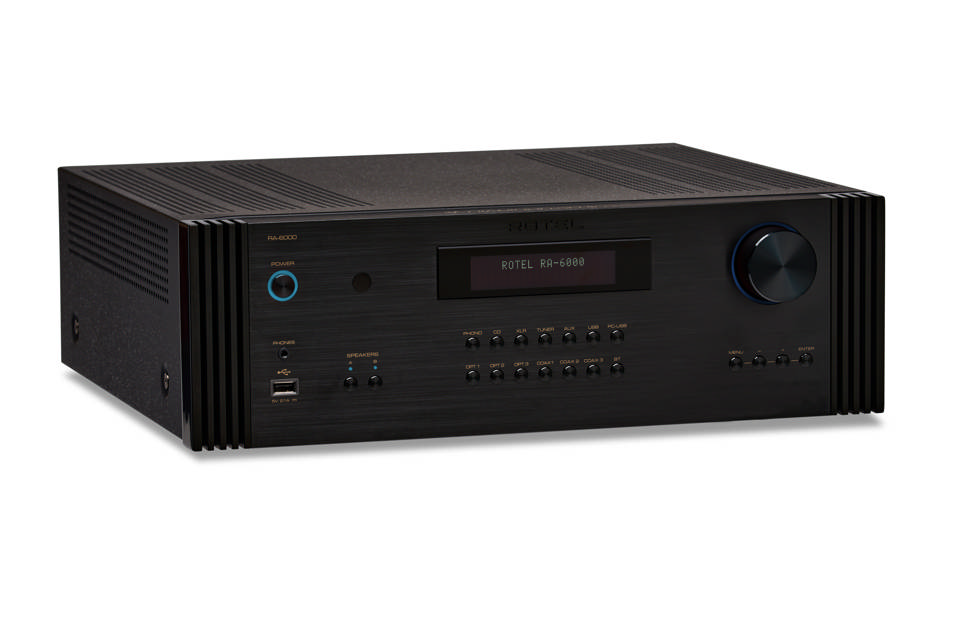 Rotel RA-6000 Integrated Stereo Amplifier - Black lifestyle