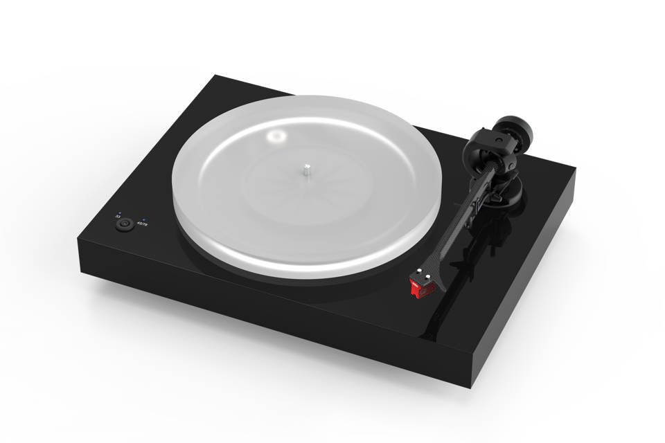 Pro-Ject X2 B record player with balanced XLR output - Piano black