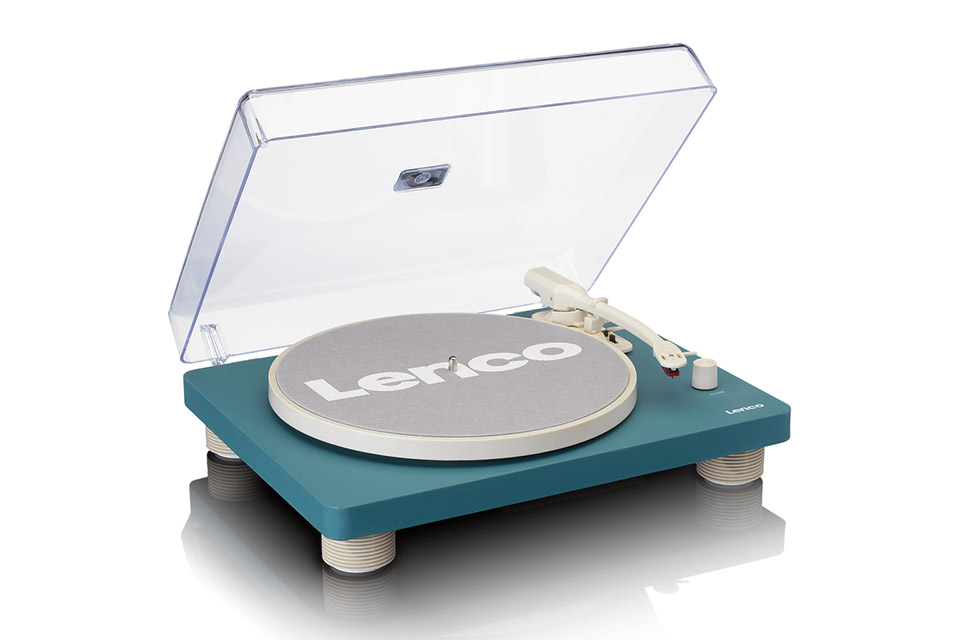 Lenco LS-50 turntable with speakers - Turquoise