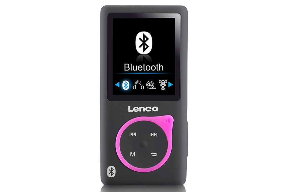 Lenco XEMIO-768 MP3/MP4 player with Bluetooth - Pink